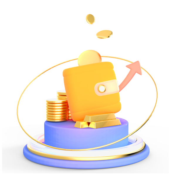 金融保险理财3D图标png图片