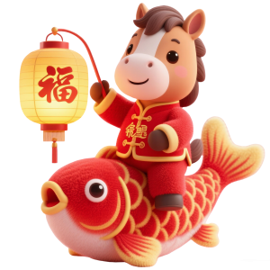 2026卡通马素材